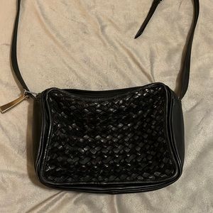 oscar de la renta woven bag
